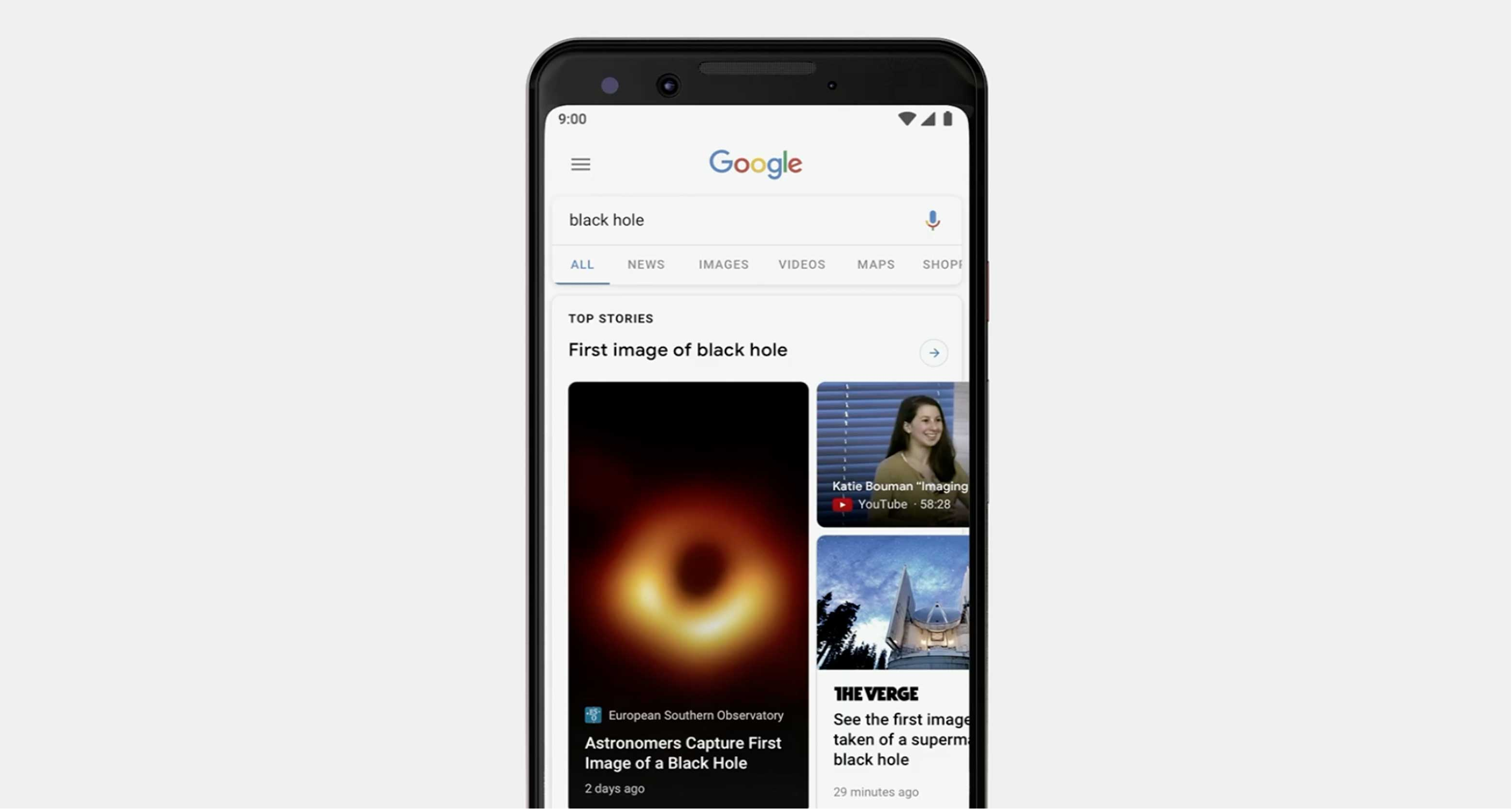Google SERP Top Stories