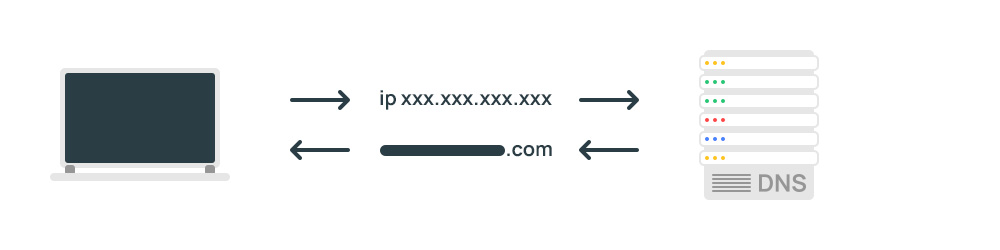 Как работает обратный запроса к DNS